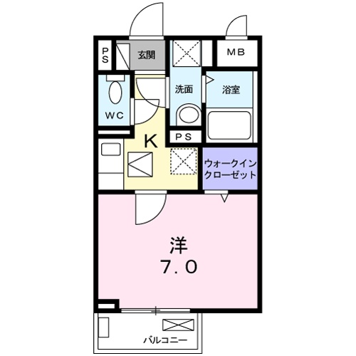 STACK髙田馬場の間取り