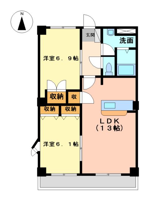 ピークエリシオンの間取り