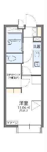 レオパレスHAMADA今池Ⅰの間取り