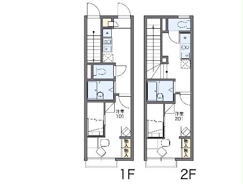 レオパレスルーチェの間取り