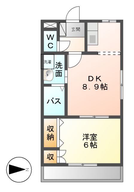 ムーンレインボーの間取り