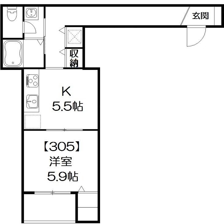 サンシャイン北松戸の間取り