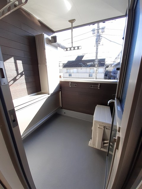 12/22 バルコニー