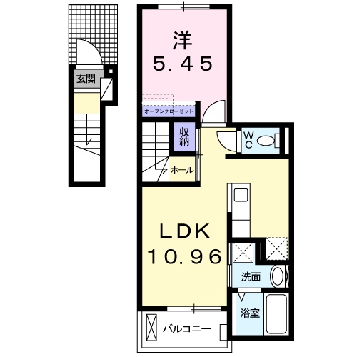 ラピスの間取り