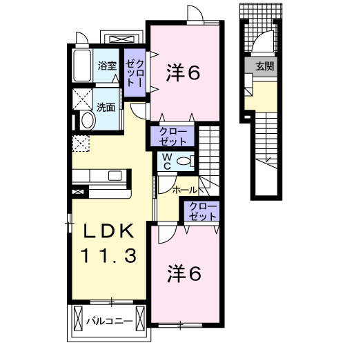 グレイトⅡの間取り