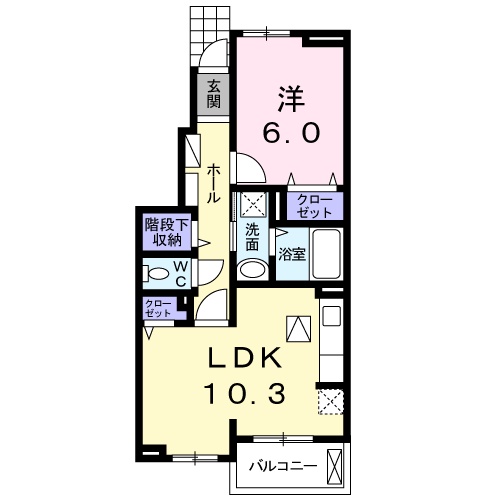 EstanoFⅡの間取り