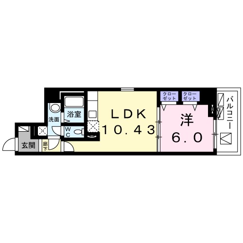 ＨＡＰＰＹ　ＨＩＬＬＳの間取り