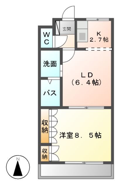 コンフォースの間取り