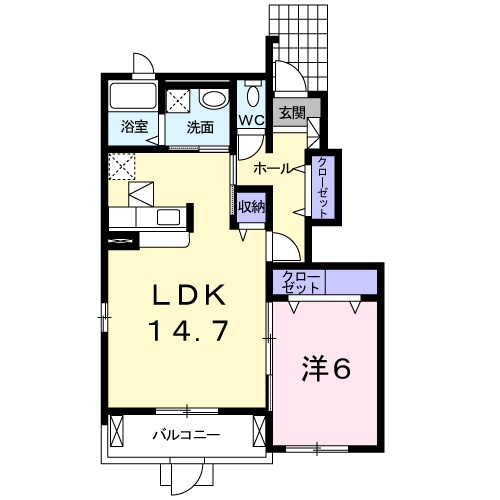 Palazzo(パラッツオ)の間取り