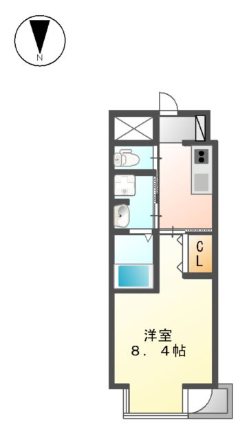 プリオール椿PartⅡの間取り