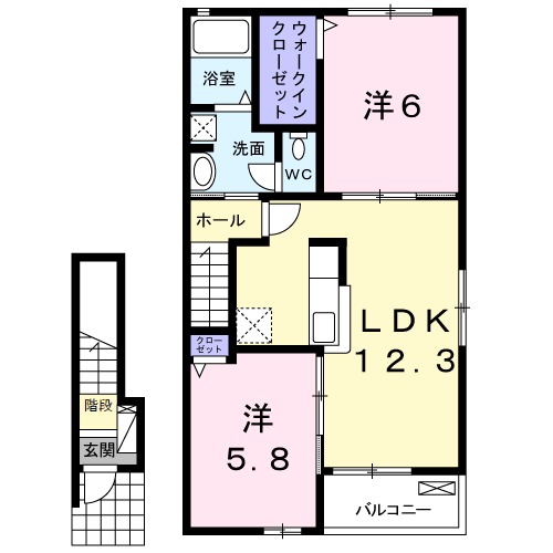 アムノスⅤの間取り