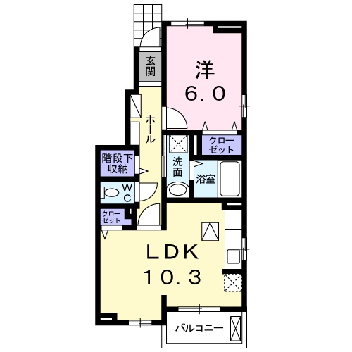 EstanoFⅠの間取り