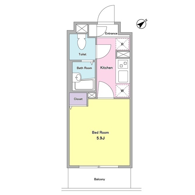 NTPRレジデンス大井町の間取り