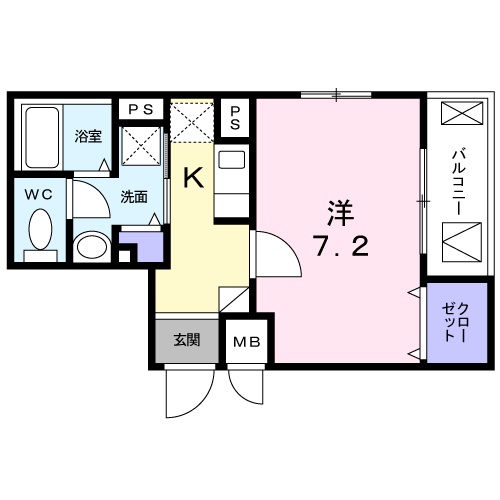 M・T・Kレジデンスの間取り