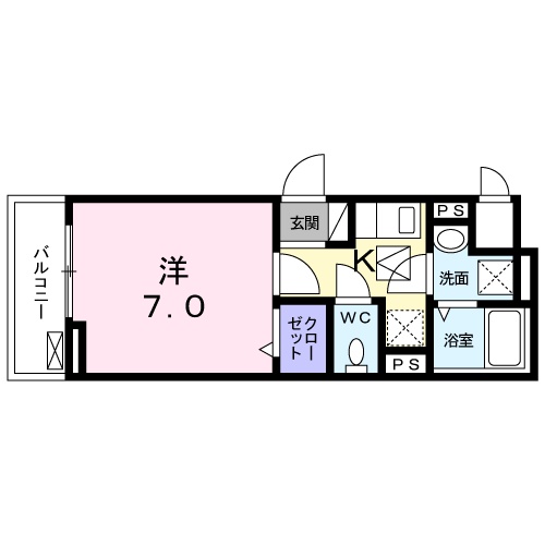 パークハイム常盤台の間取り