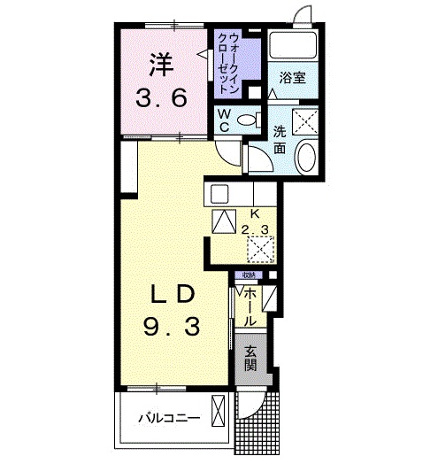 クレセントアイの間取り