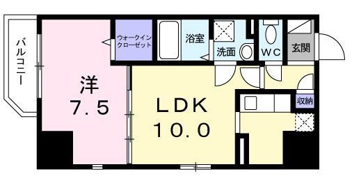 コスモ・ディエースの間取り