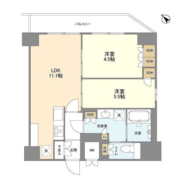 2/30 間取