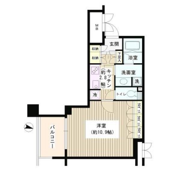 アゼリアテラス新宿の間取り