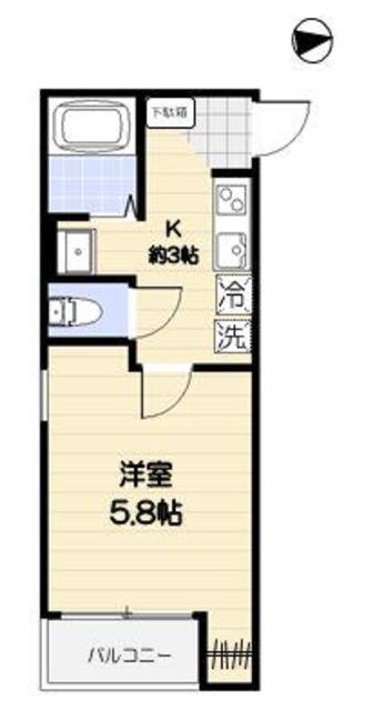 ルミウス東山の間取り