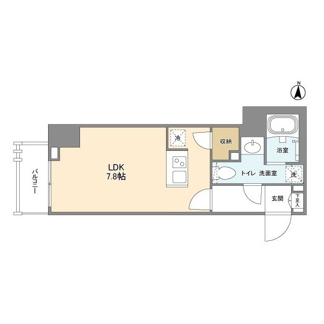 オーキッドレジデンス両国の間取り