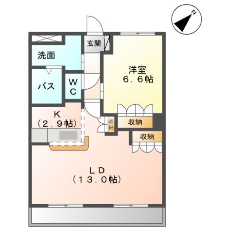 サザンクロスの間取り