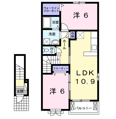 プランドールBの間取り