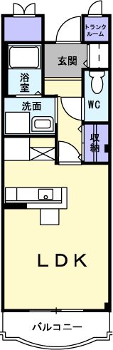 メゾン堂ノ前Bの間取り