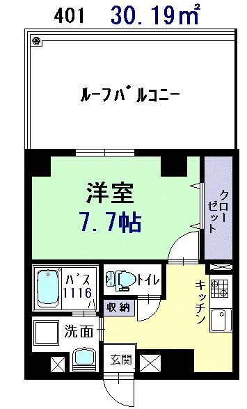 パスィフィークの間取り