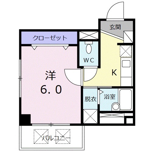 エクセレント・カーサ菜の間取り