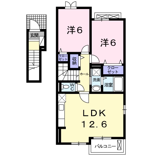 シュッドの間取り