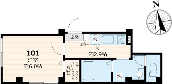 Maison Noire メゾンノワールの間取り