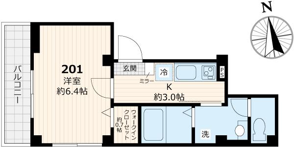 Maison Noire メゾンノワールの間取り