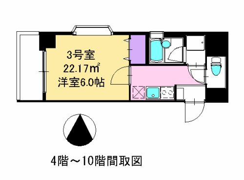ヴェルデムーロの間取り