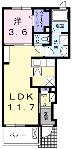 アビリティⅣの間取り