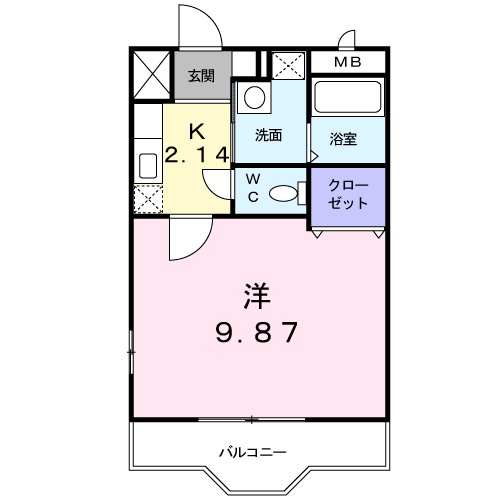 ネオ プリムローズの間取り