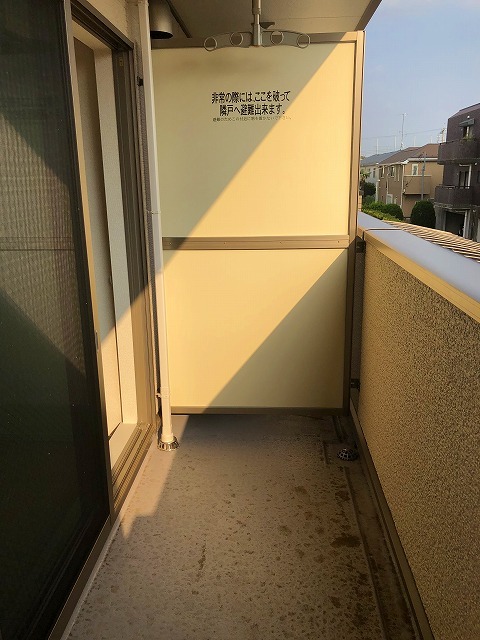 12/23 バルコニー