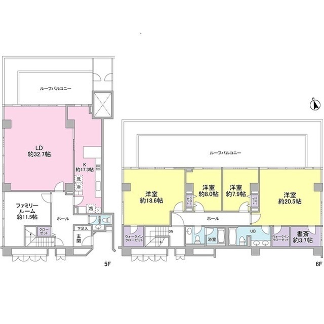 麻布マナーの間取り