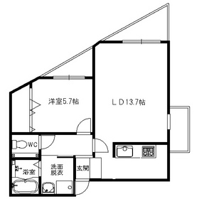 コート　エバーグリーン・301号室の間取り