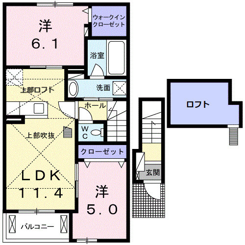 ノールジャルダンの間取り