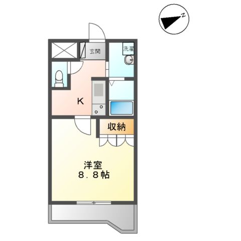 中宿ベースの間取り