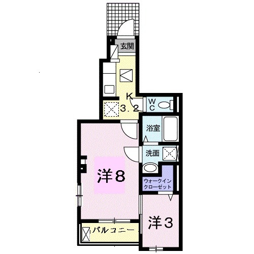 ヒマワリの間取り