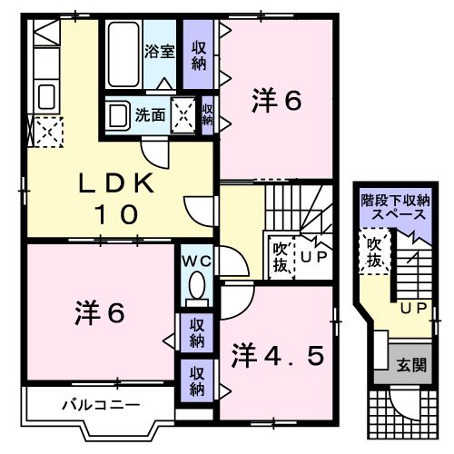 サニー・Kの間取り