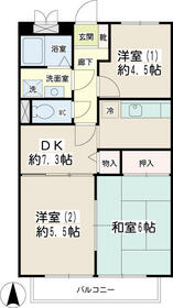 コモド浅田の間取り