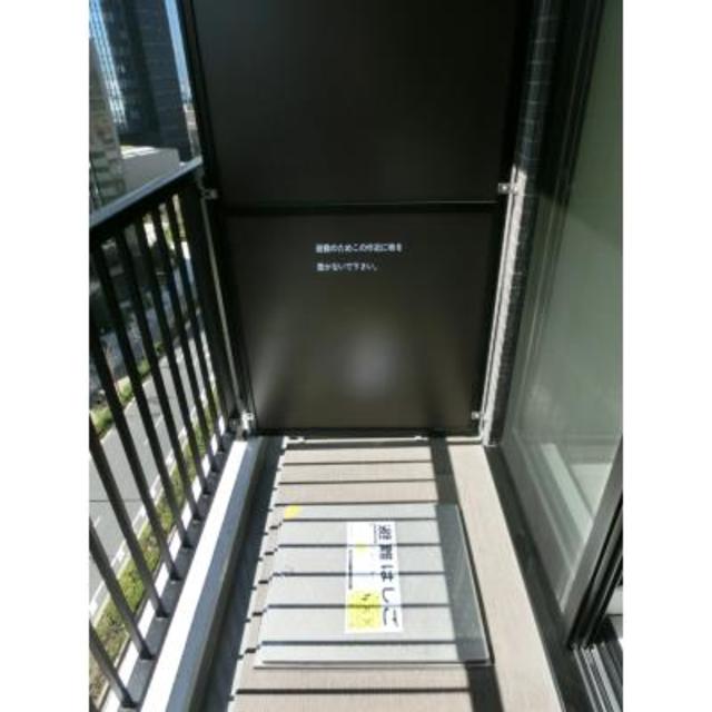 12/25 バルコニー