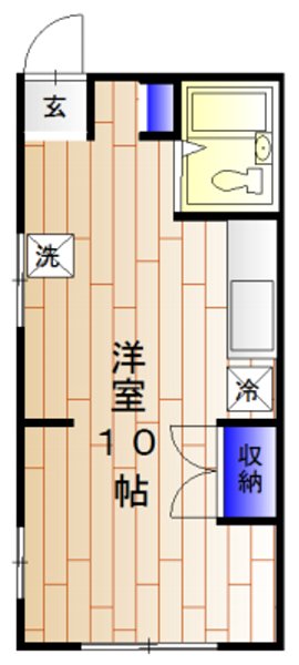 高沢アパートの間取り