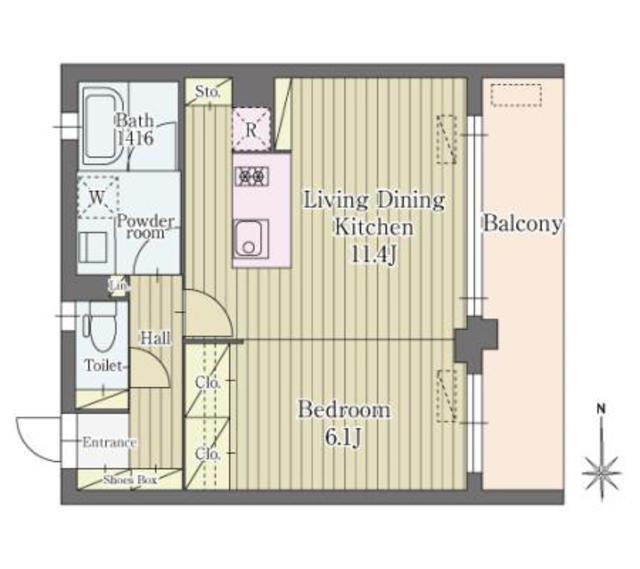 グランステージヒルズ旗の台の間取り