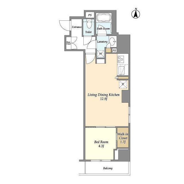 アスール両国の間取り