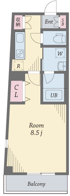 アルベラータの間取り