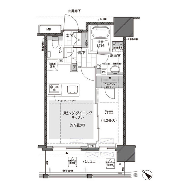 ルジェンテ武蔵小山の間取り